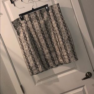 Snakeskin Skirt